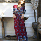 Beth Dutton Bohemian Dress Summer Spring Midi Dresses