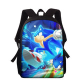 Sonic Backpack Sonic Sonic Print Children's Bags School Bag