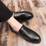 Loafers For Men Men Casual Formal Wear Leather Shoes