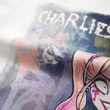 Charlie Luciano T Shirt Dark Fairy Tale Series Clown Girl Pure Cotton Loose Couple Outfit