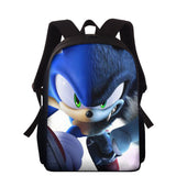 Sonic Backpack Sonic Sonic Print Children's Bags School Bag