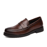Loafers For Men Men Casual Formal Wear Leather Shoes