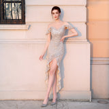 Sequin Evening Dress Sequins Long Formal Dress