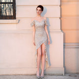 Sequin Evening Dress Sequins Long Formal Dress