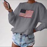 American Hoodies Letter Print