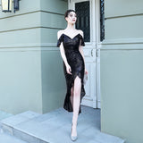 Sequin Evening Dress Sequins Long Formal Dress