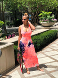Women Exotic Dresses Tie Dye Tied Dress