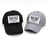 Yankee Baseball Cap Letter Patch Soft Top Cotton Baseball Cap