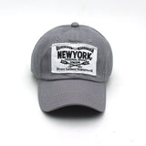 Yankee Baseball Cap Letter Patch Soft Top Cotton Baseball Cap