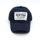 Yankee Baseball Cap Letter Patch Soft Top Cotton Baseball Cap