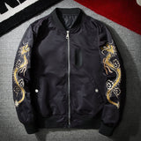 Varsity Jacket Embroidered Bomber Jacket Baseball Uniform