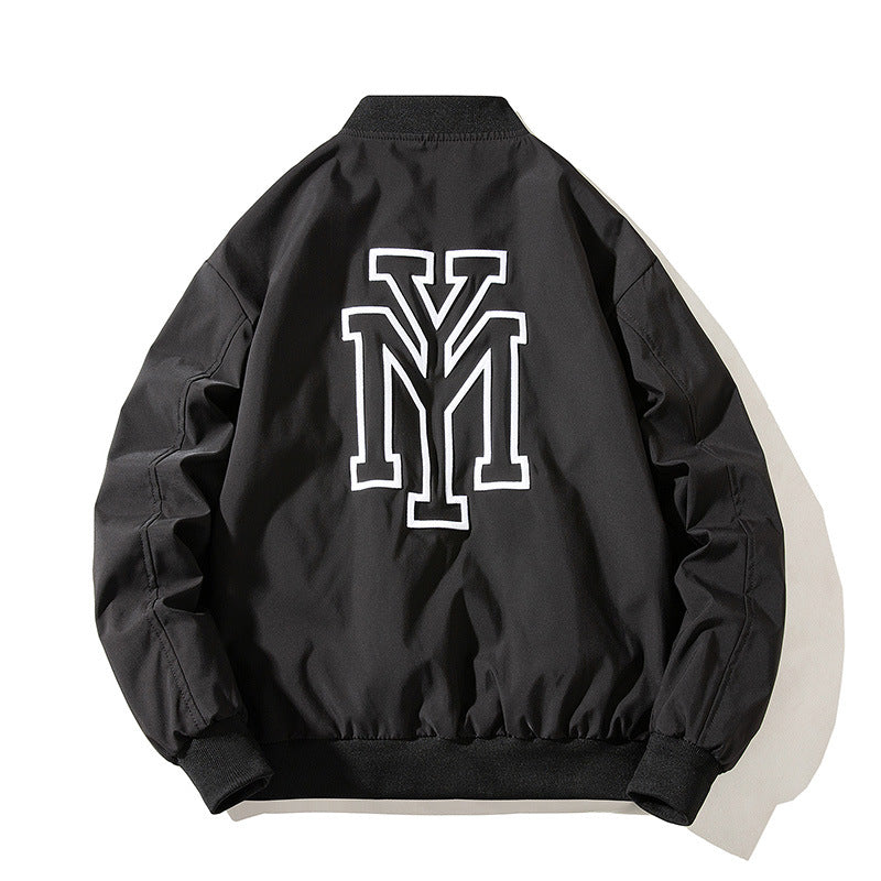 New York NYC Varsity Jacket Men's Letter Embroidered Baseball Uniform