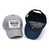 Yankee Baseball Cap Letter Patch Soft Top Cotton Baseball Cap