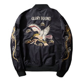 Varsity Jacket Embroidered Bomber Jacket Baseball Uniform