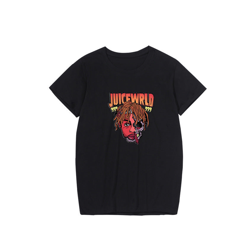 Juice WRLD T Shirt Cotton T-shirt Juice WRLD Printing