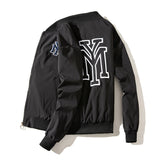 New York NYC Varsity Jacket Men's Letter Embroidered Baseball Uniform