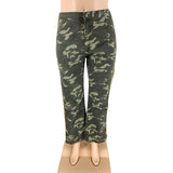 Women Plus Size Pants Camouflage Sexy Wide Leg Pants