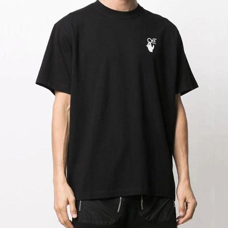 Off White T Shirt Arrow Men's Cotton Owt Women Tshirt Short Sleeve