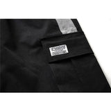 Men's Flower Print Mechanical Style Cargo Pants Men's plus Size Retro Sports Harem Pants Loose Trendy Ankle Banded Pants Men Pants