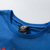 Thrasher T Shirt Flame Thrasher Summer round Neck Loose Print
