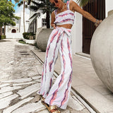Women Pants Suit Fashionable Wide Leg Pants