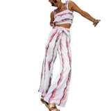 Women Pants Suit Fashionable Wide Leg Pants