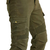 Tactics Style Outdoor Casual Pants Jeans Multi-Pocket Overalls