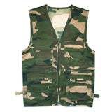 Tactics Style Men's Outdoor Vest Tactical Vest Spring and Autumn Vest Men's Multi-Pocket Work Clothes Vest Men