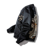 Varsity Jacket Embroidered Jacket MA-1 Flight Jacket Men's Baseball Uniform