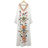 Beth Dutton Bohemian Dress Winter Autumn Midi Dresses Printed Dress