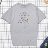 Friends Joey T Shirt Peripheral T-shirt round Neck