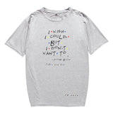 Friends Joey T Shirt Peripheral T-shirt round Neck