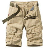 Tactics Style Men Short Workwear Shorts Men's Casual Loose Multi-Pocket Men's Summer