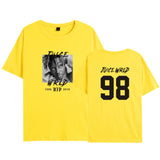 Juice WRLD T Shirt Juice WRLD Peripheral T-shirt Summer Loose Casual Pure Cotton