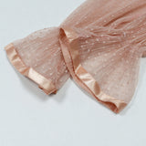 Women Summer Dresses Mini Dress Sexy Fashion Chiffon Polka Dots Square Collar Ruffle Hip Short Skirt Dress