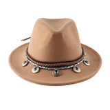 Walter White Fedora Top Hat Autumn and Winter British Retro Felt Cap Woolen Hat