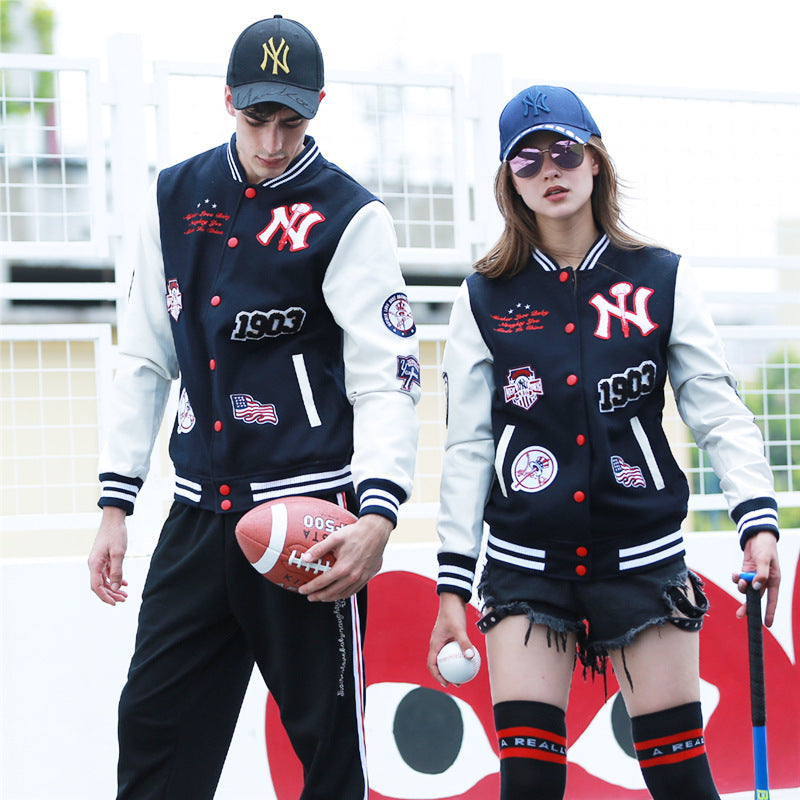 Yankee Letterman Jacket Outfit Senior Jackets Varsity Baseball College Coat