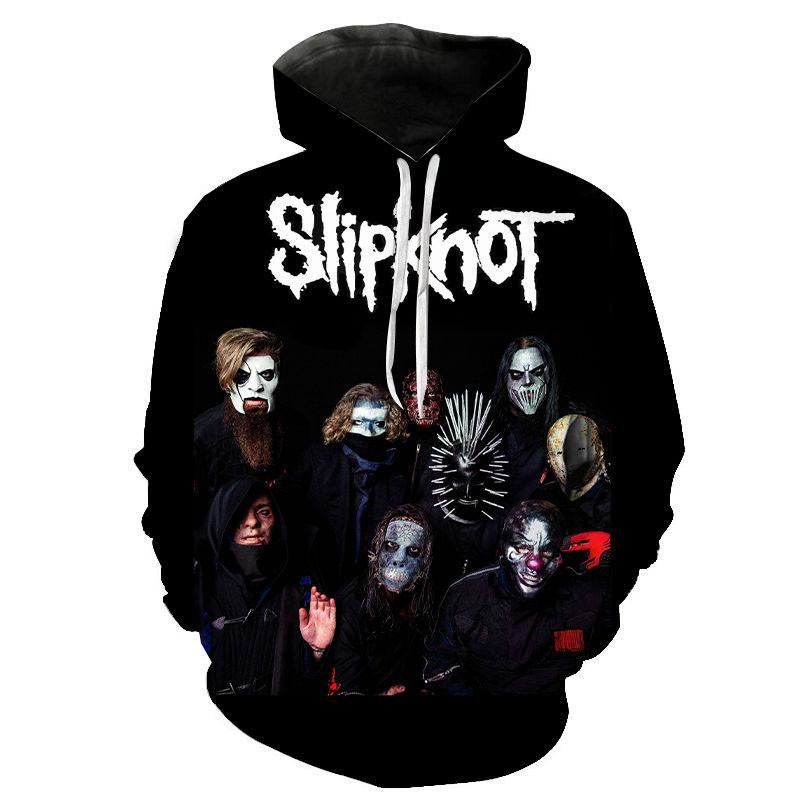 Tactics Style Men Sweatshirts & Hoodies Hip Hop Band Sweatshirt Printed Hooded