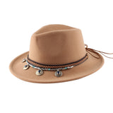 Walter White Fedora Top Hat Autumn and Winter British Retro Felt Cap Woolen Hat