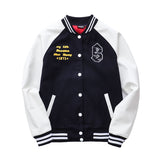 Yankee Letterman Jacket Outfit Senior Jackets Varsity Baseball College Coat Mlbny Spring Baseball Uniform Casual Patchwork Jacket