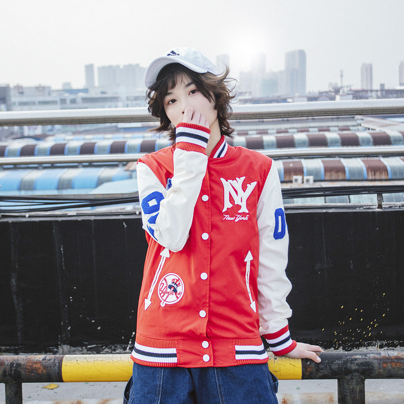 Yankee Letterman Jacket Outfit Senior Jackets Varsity Baseball College Coat