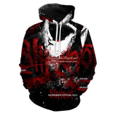 Tactics Style Men Sweatshirts & Hoodies Hip Hop Band Sweatshirt Printed Hooded