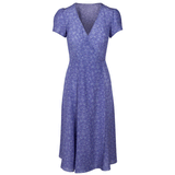 Beth Dutton Bohemian Dress Summer Spring Midi Dresses French Violet Elegant Slim Dress V-neck Midi Skirt