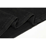 Present T Shirt Skeleton Printed round Neck Distressed Couple Loose