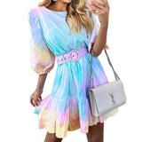 Women Bohemian Dress Summer Fashion Printed Dress