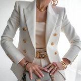 Women Coat Women's Slim Fit Solid Color Fashion Casual Short Coat