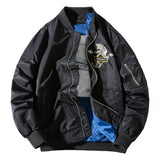 Varsity Jacket Embroidered Baseball Uniform Coat