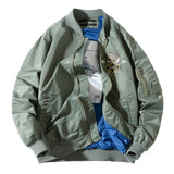 Varsity Jacket Embroidered Baseball Uniform Coat