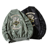 Varsity Jacket Embroidered Baseball Uniform Coat