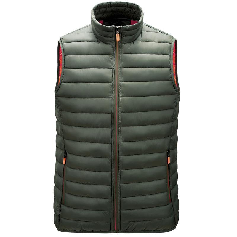 Men Utility Vest Work Zipper Tactical Work Vest Slim Pocket Jacket Men Autumn Vest Casual and Comfortable